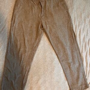 Banana Republic Men's Linen-Blend Pants